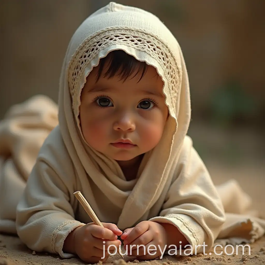 Child-Reading-Surah-Ibrahim-from-Quran-in-a-Serene-Setting