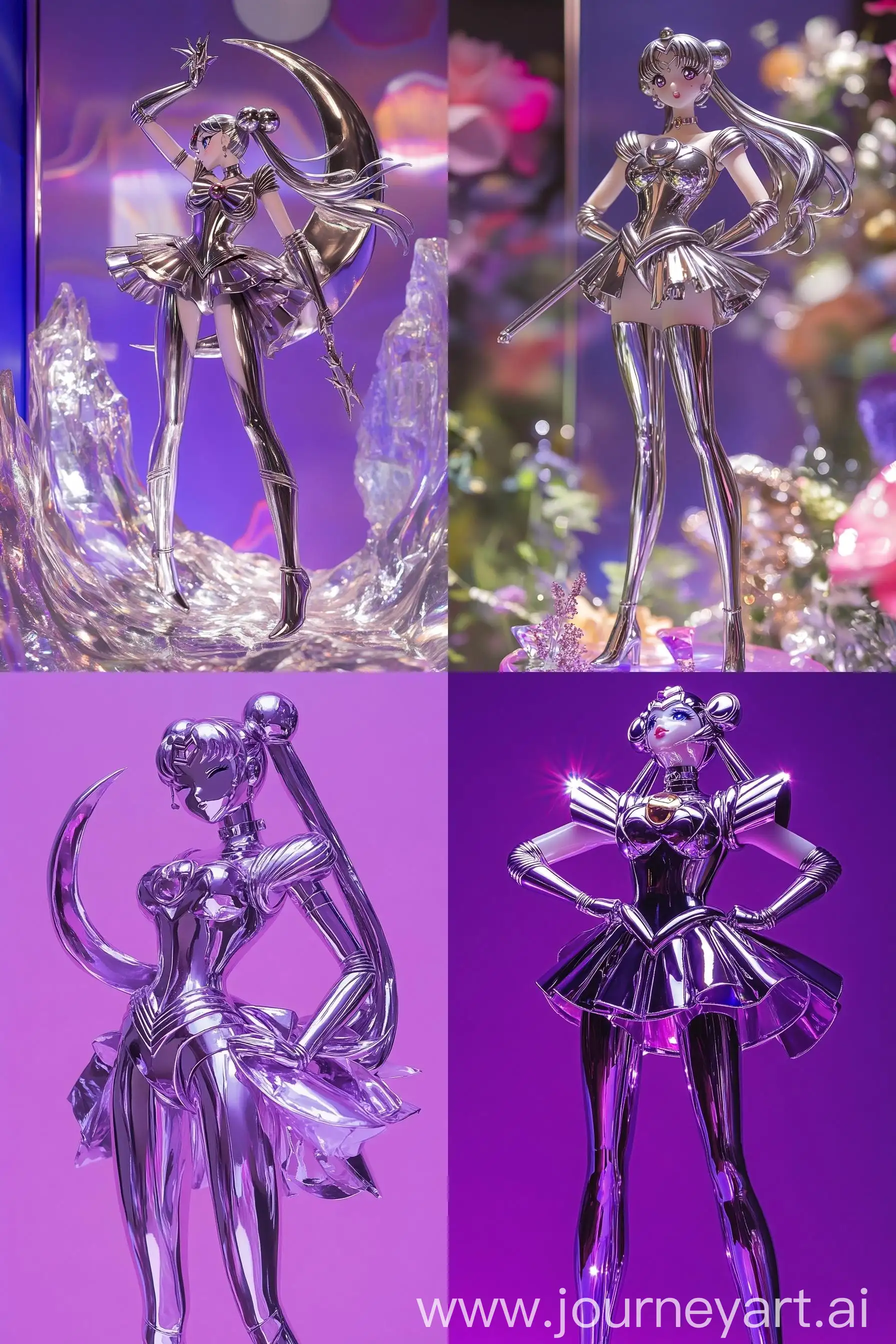 Sailor-Moon-Sailor-Saturn-in-Chrome-Art-Style