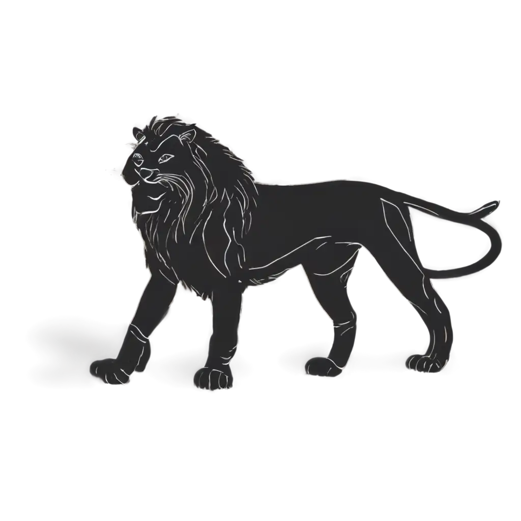 Stylized-Black-Lion-PNG-Symbolizing-Strength-and-Digital-Prowess