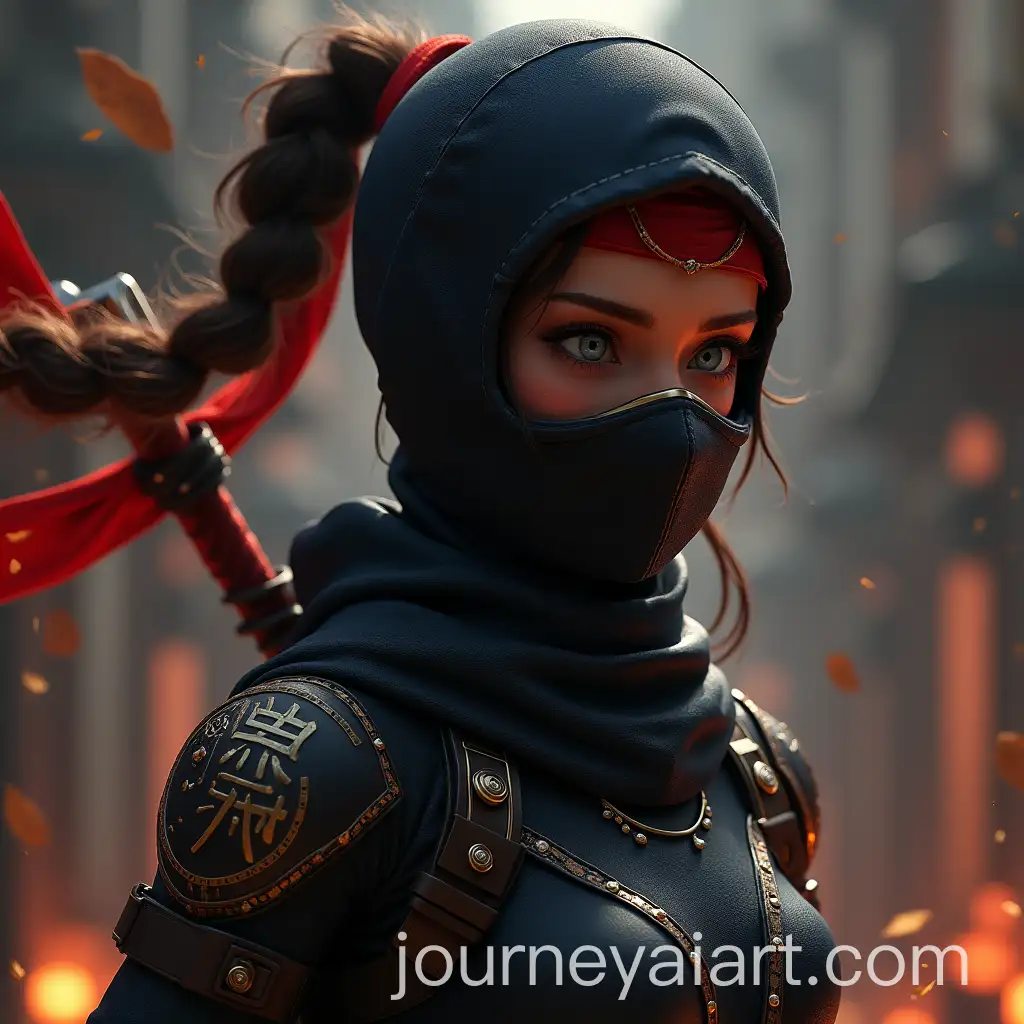Realistic-Ninja-Girl-with-NOVA-Emblem-in-4K-Resolution