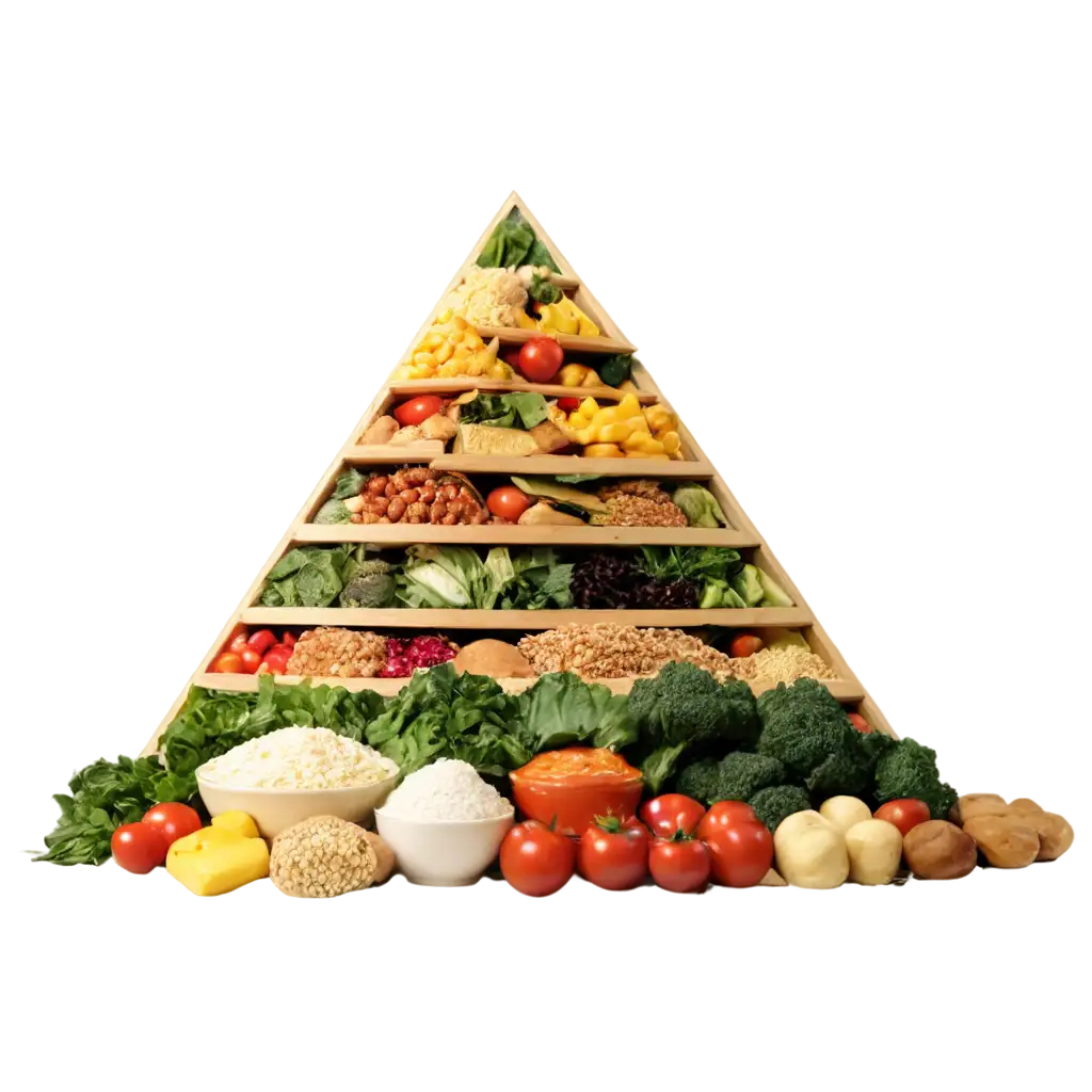 Optimize-Your-Nutrition-with-a-Vibrant-Food-Pyramid-PNG-Image