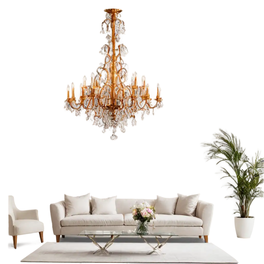 Elegant-Furniture-and-Chandelier-PNG-Image-for-Stylish-Decor-Projects