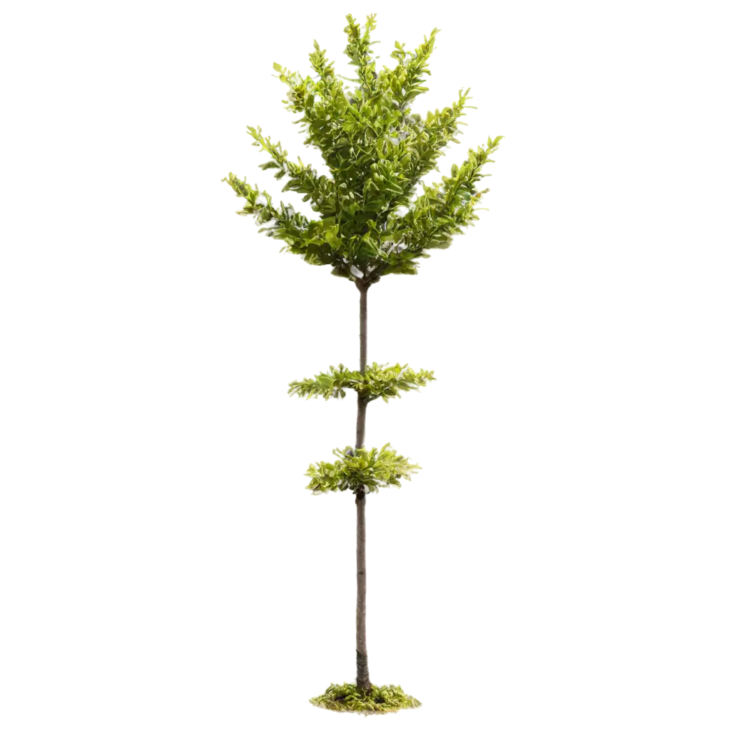 Small-Tree-with-Road-PNG-Image-HighQuality-Digital-Art-for-Versatile-Use