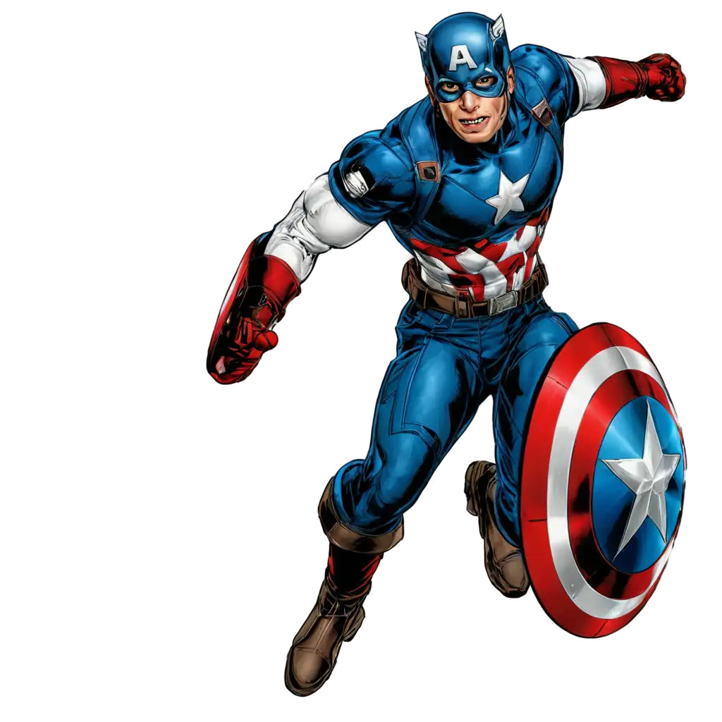 Captain-America-PNG-Image-HighQuality-Transparent-Image-for-Versatile-Use