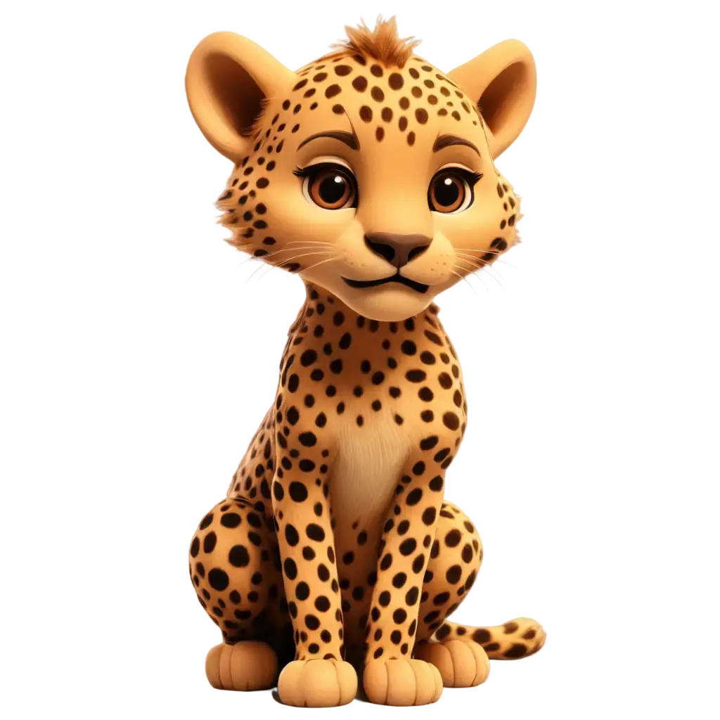 Cartoon-Cheetah-Sitting-PNG-HighQuality-Image-for-Creative-Projects