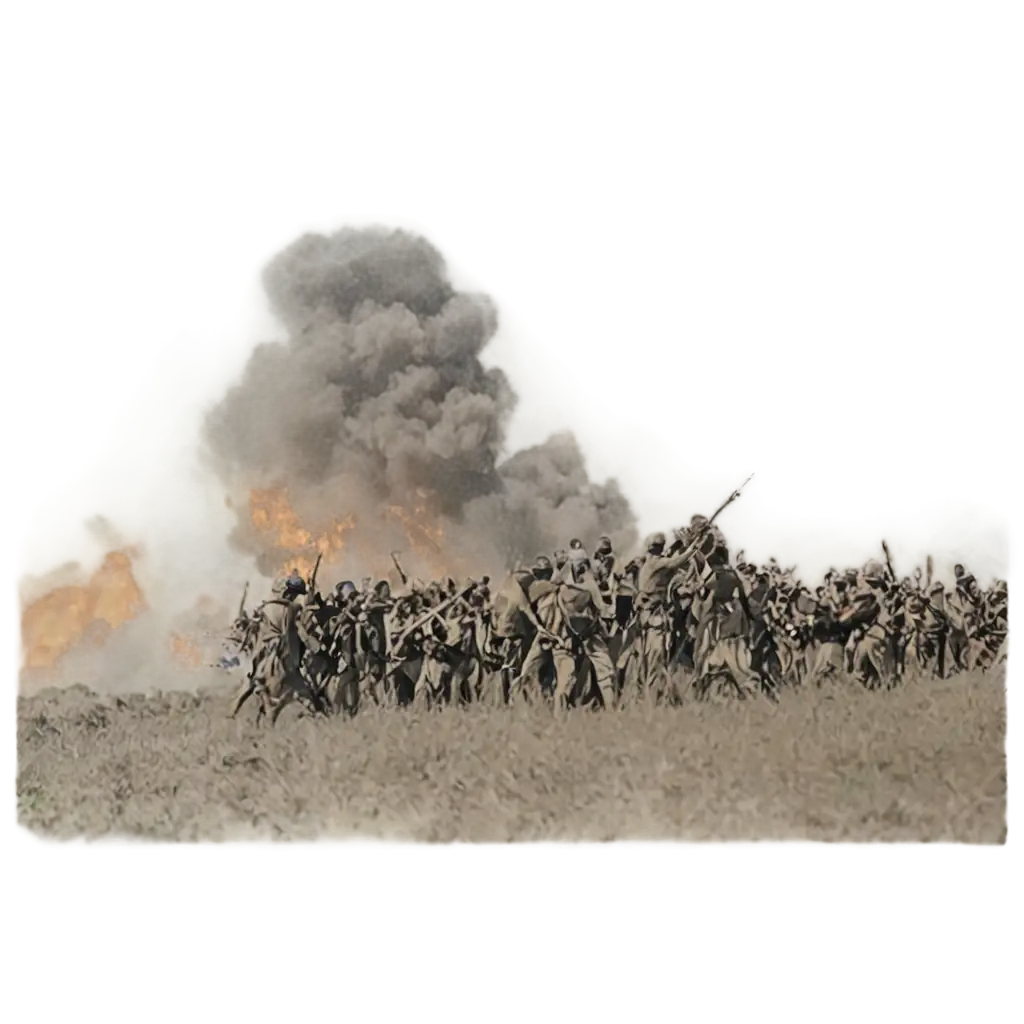 Historic-War-Scene-in-India-PNG-Image-HighQuality-Visual-Representation-for-Historical-Contexts