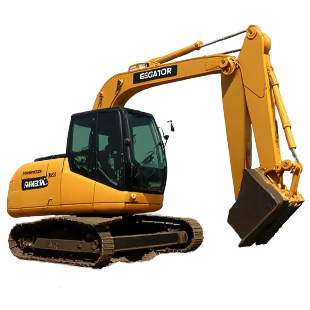 Excavator-PNG-Image-Constructing-Digital-Landscapes-with-Precision