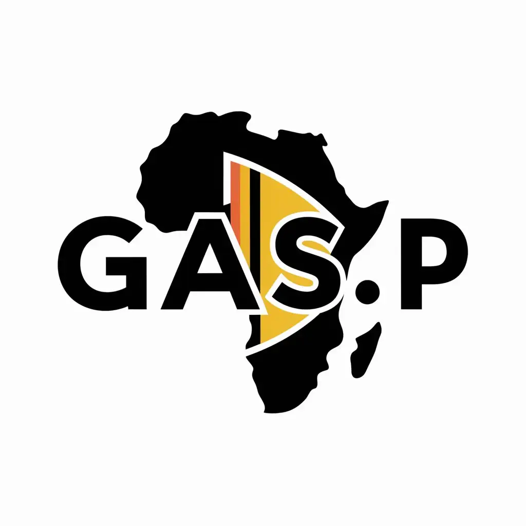 LOGO Design For GASP Modern AfricaInspired Vector Logo for Entertainment Industry