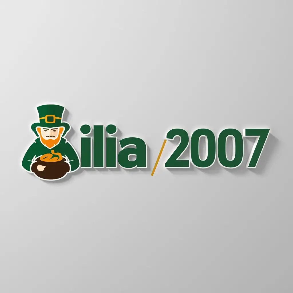 LOGO-Design-for-ILIA2007-Leprechaun-Symbol-in-Finance-Industry