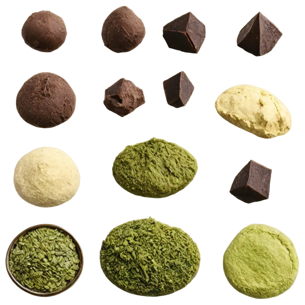 PNG-Image-Creation-Ginger-Garlic-Dark-Chocolate-and-Green-Tea