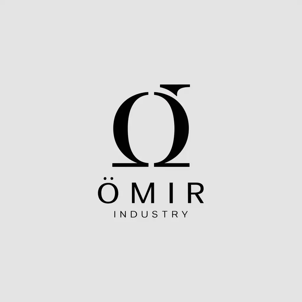 LOGO-Design-for-mir-Industry-Minimalistic-Design-with-OU-Symbol-on-Clear-Background