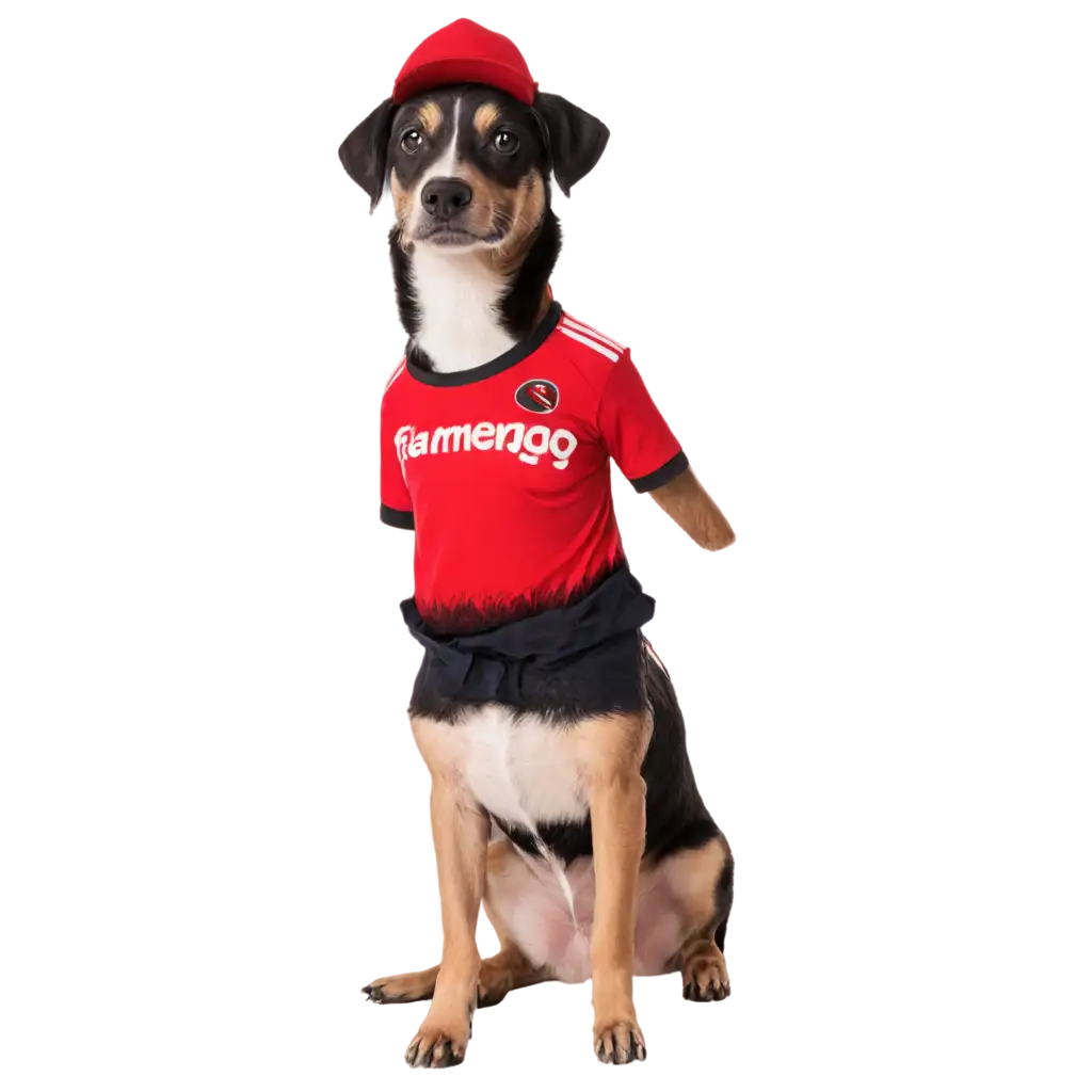 Dog-with-FLAMENGO-Shirt-PNG-Image-Iconic-Representation-of-Sports-Enthusiasm