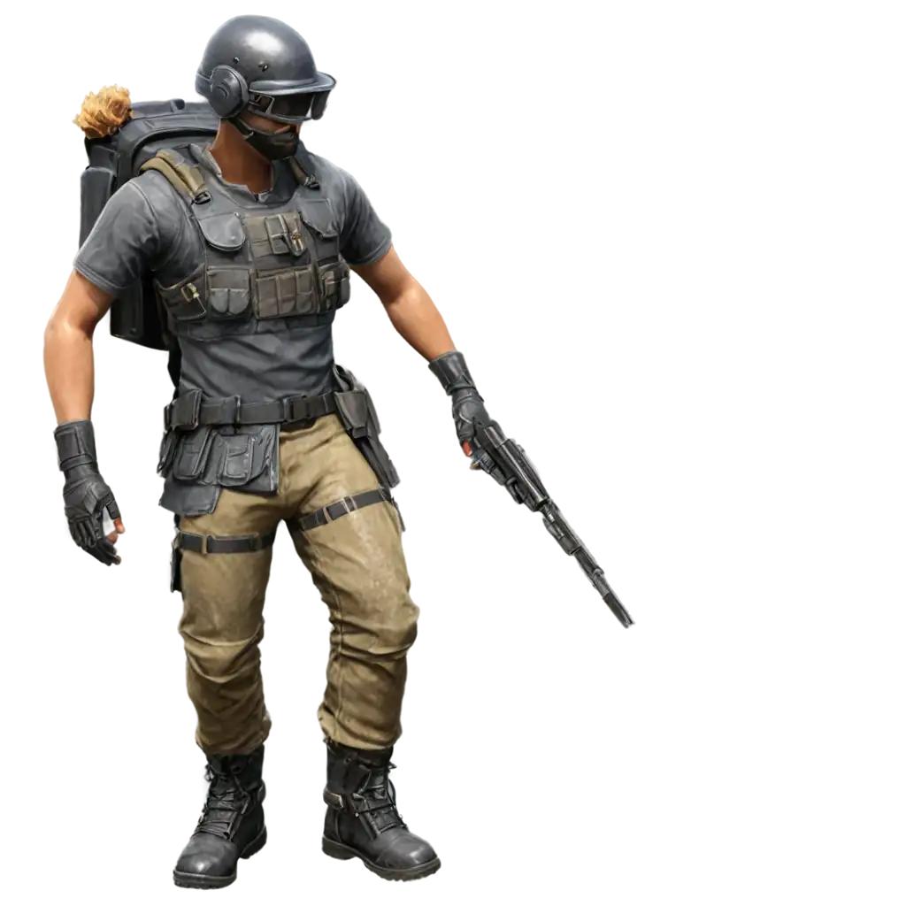 HighQuality-PUBG-3-Level-Armor-PNG-for-Enhanced-Gaming-Visuals