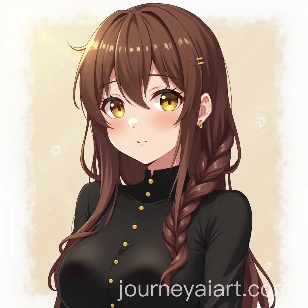 MHA-Academy-Style-Girl-in-Black-Dress-with-Yellow-Eyes-and-Braid