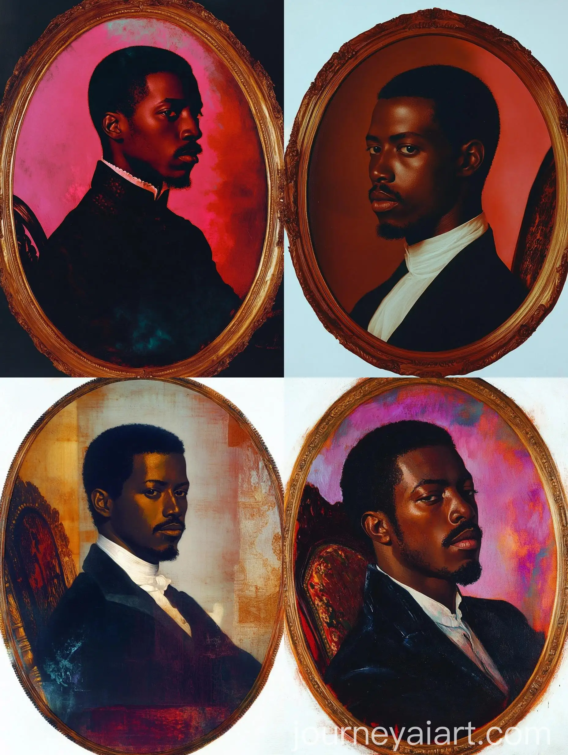 Portrait-of-an-African-American-Man-in-Profile-Sitting-in-a-19th-Century-Chair