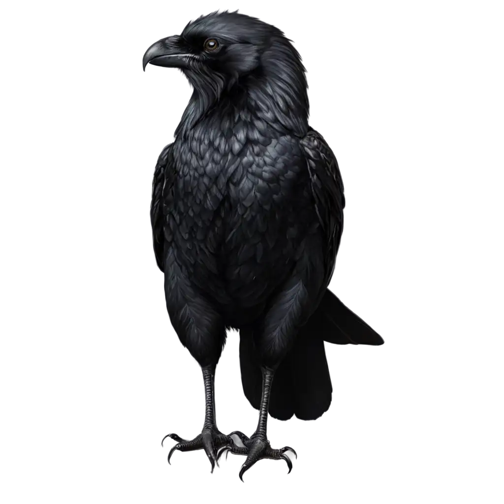 HighQuality-Black-Caw-PNG-Image-for-Versatile-Use