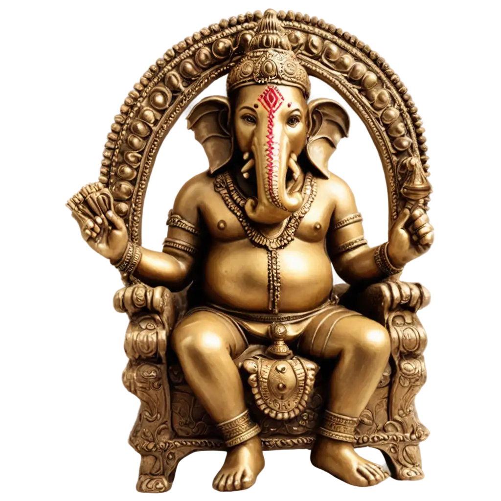 Ganesh-PNG-Image-Serene-Ganesh-Sitting-on-Chair