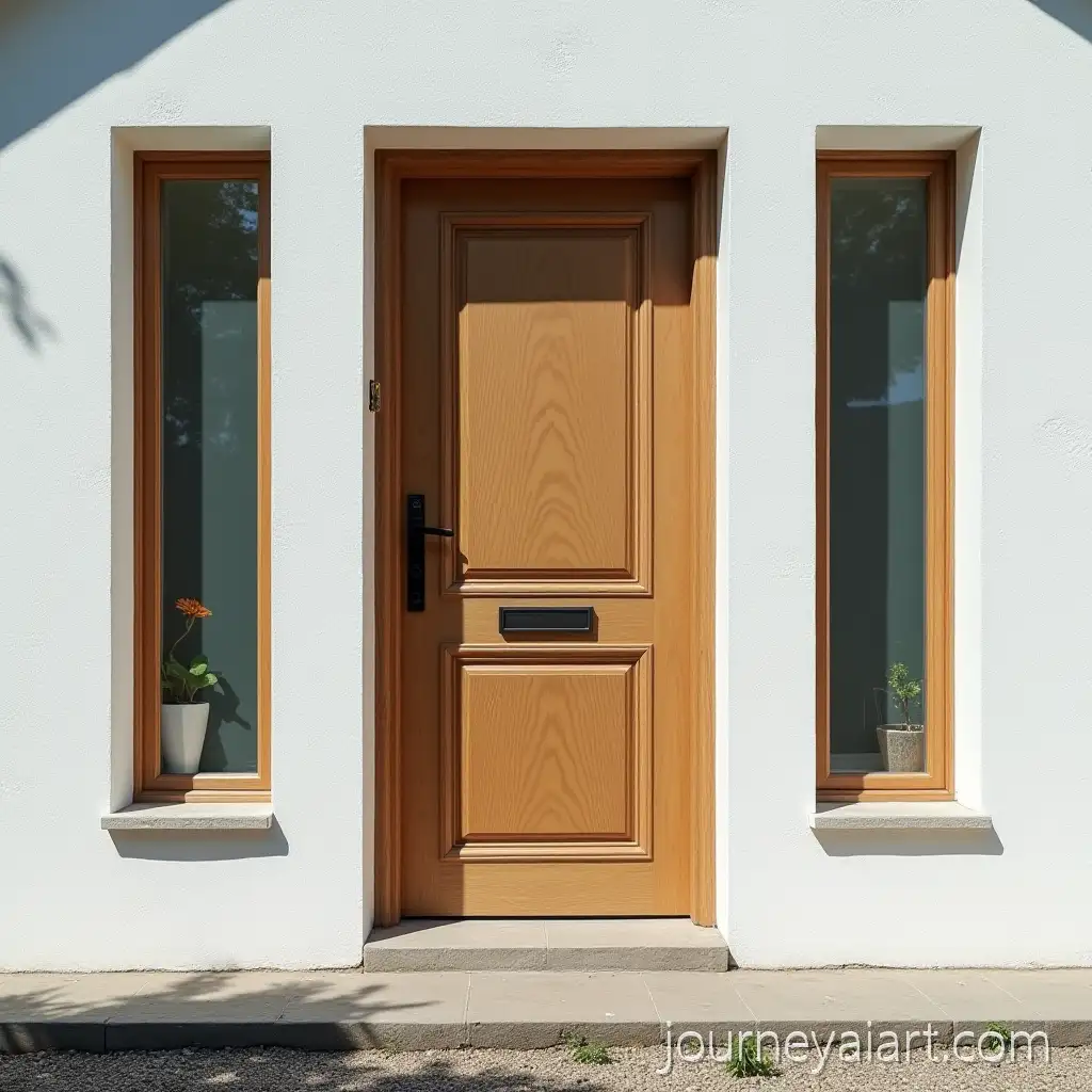AI-Image-Prompt-ExpansionHouse-Door-with-Two-Rectangular-Windows-on-Each-Side