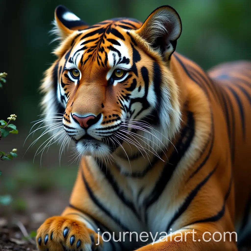Majestic-Tiger-Roaming-in-the-Wild