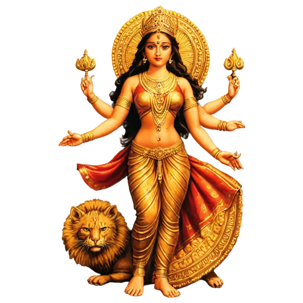 Durga-PNG-Image-HighQuality-Format-for-Stunning-Digital-Artwork-and-Design