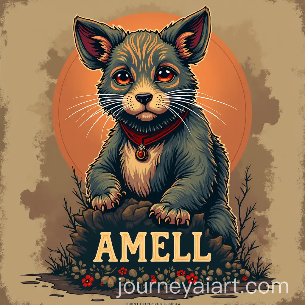 Personalized-Welcome-Card-Design-for-Amell-with-Elegant-and-Warm-Visuals