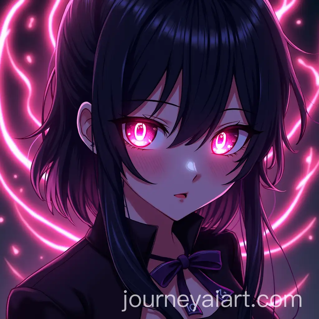 Dark-Anime-Heroine-with-Glowing-Eyes-and-Magical-Energy-in-CyberGothic-StyleAI-Art-Prompt-Expansion