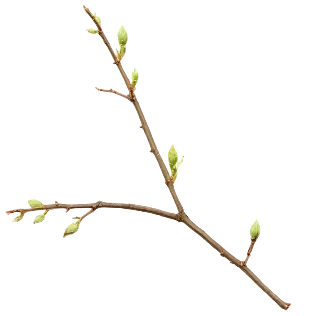 Twig-with-Budding-Buds-PNG-Image-Perfect-for-Nature-and-Spring-Themed-Designs