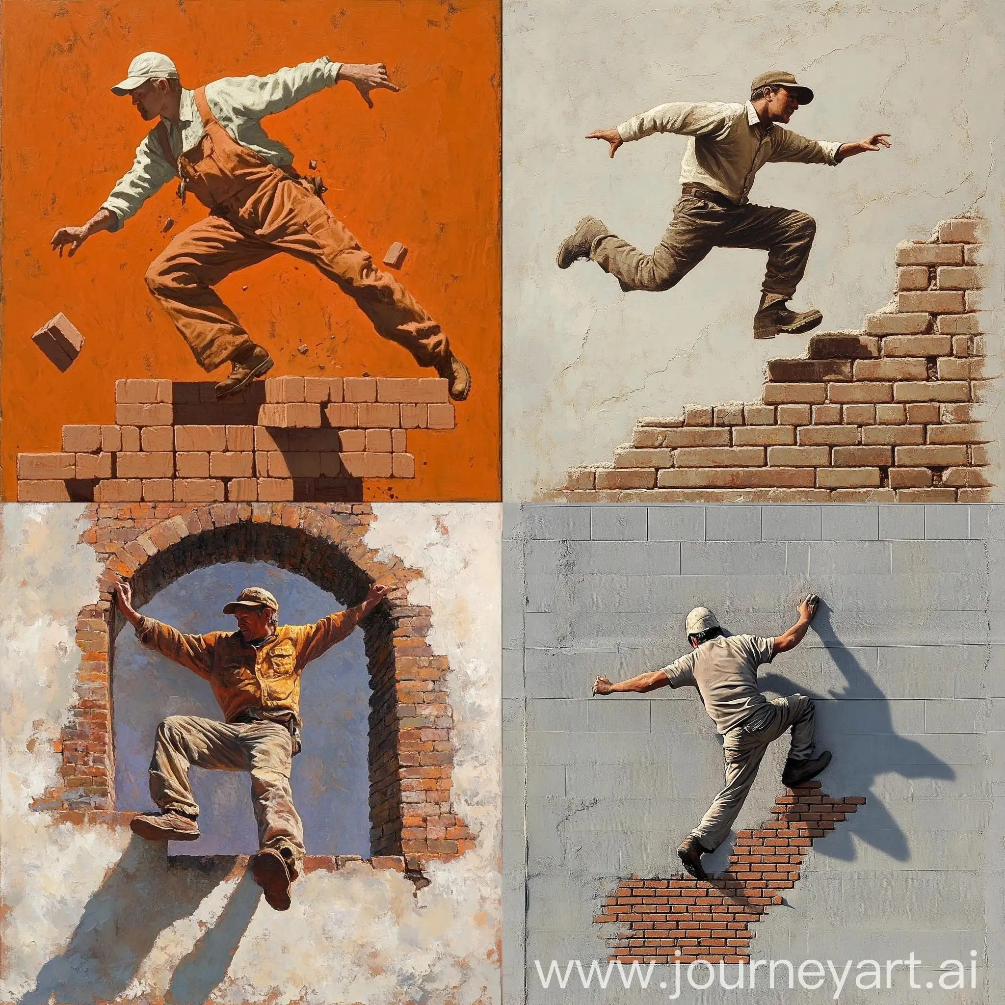 Bricklayer-Performing-a-Salto-in-Urban-Setting