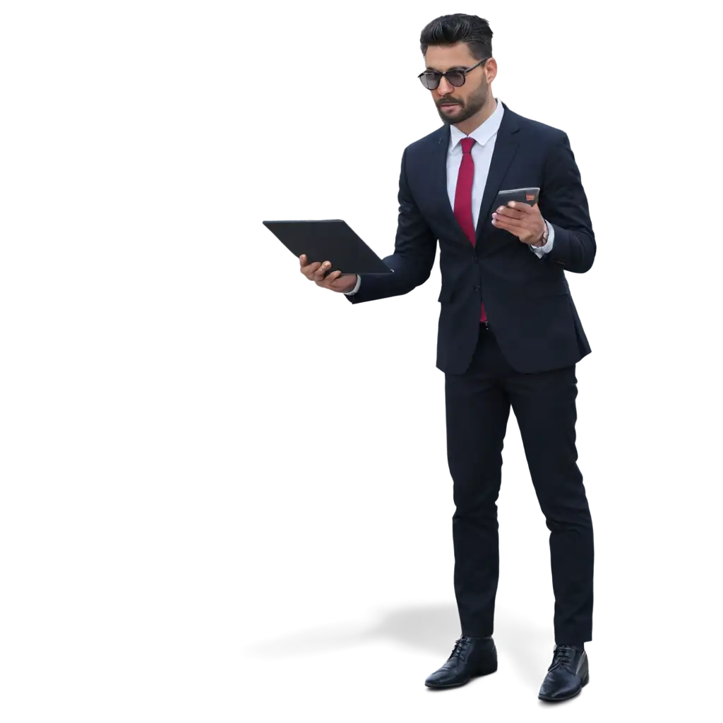 SEOOptimized-PNG-Image-Businessman-with-Tablet