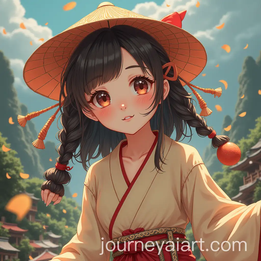 Gojo-in-Stylized-Portrait-with-Dynamic-Composition