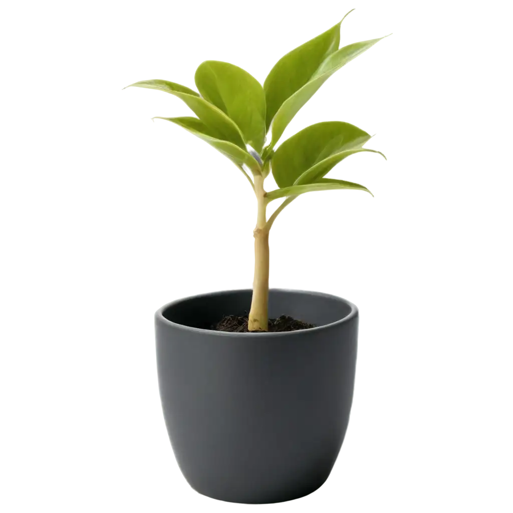 HighQuality-Money-Plant-Pot-PNG-for-Versatile-Design-and-Decoration