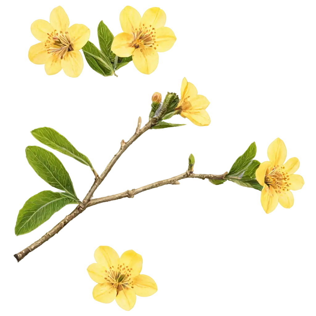 Yellow-Apricot-Flowers-PNG-Image-for-Transparent-HighQuality-Artwork