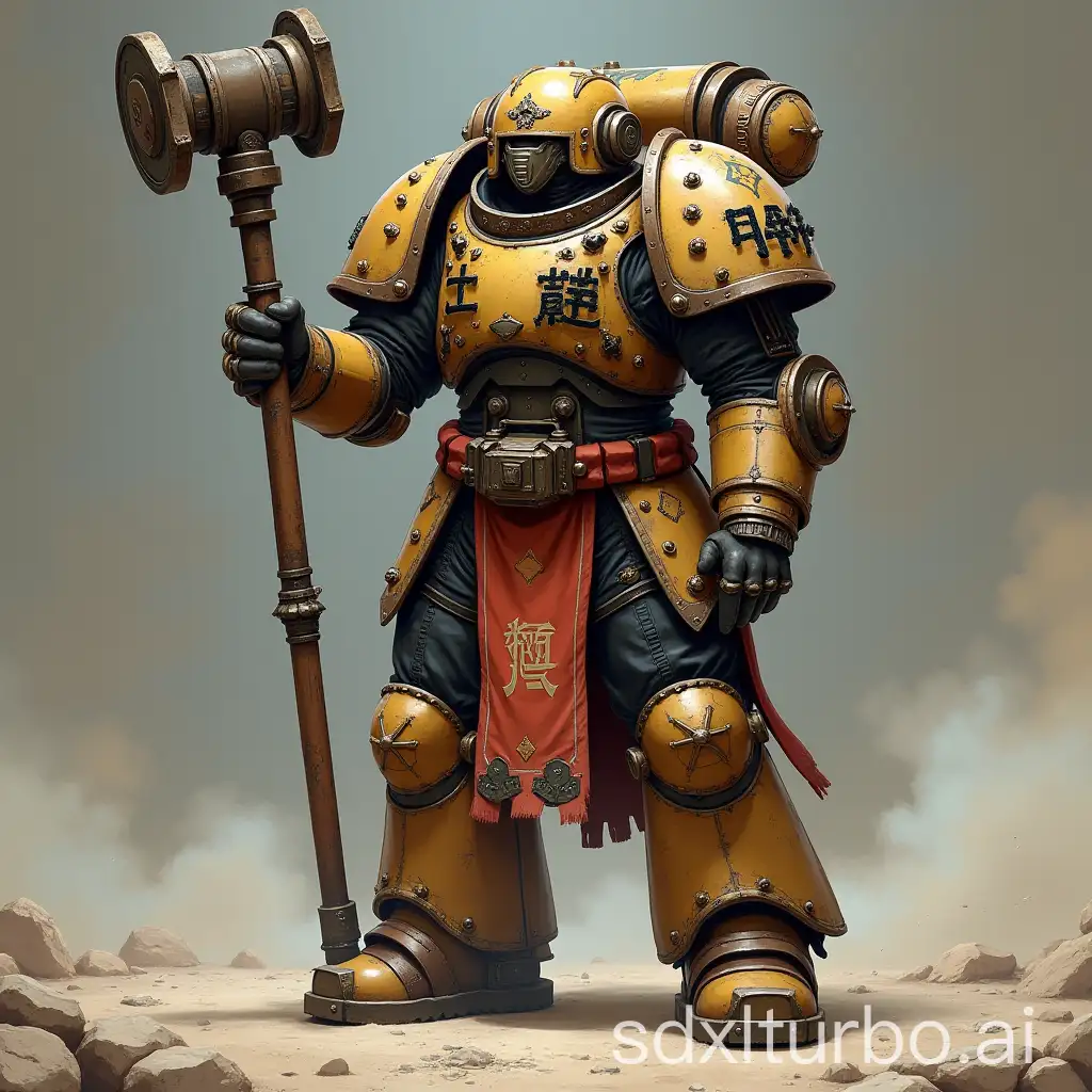 Chinese-Hammer-40K-Space-Warrior-in-Battle-Armor