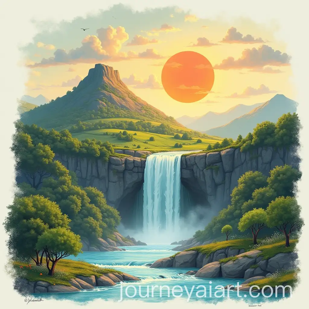 NatureInspired-Travel-Jersey-Featuring-Hills-and-Waterfalls