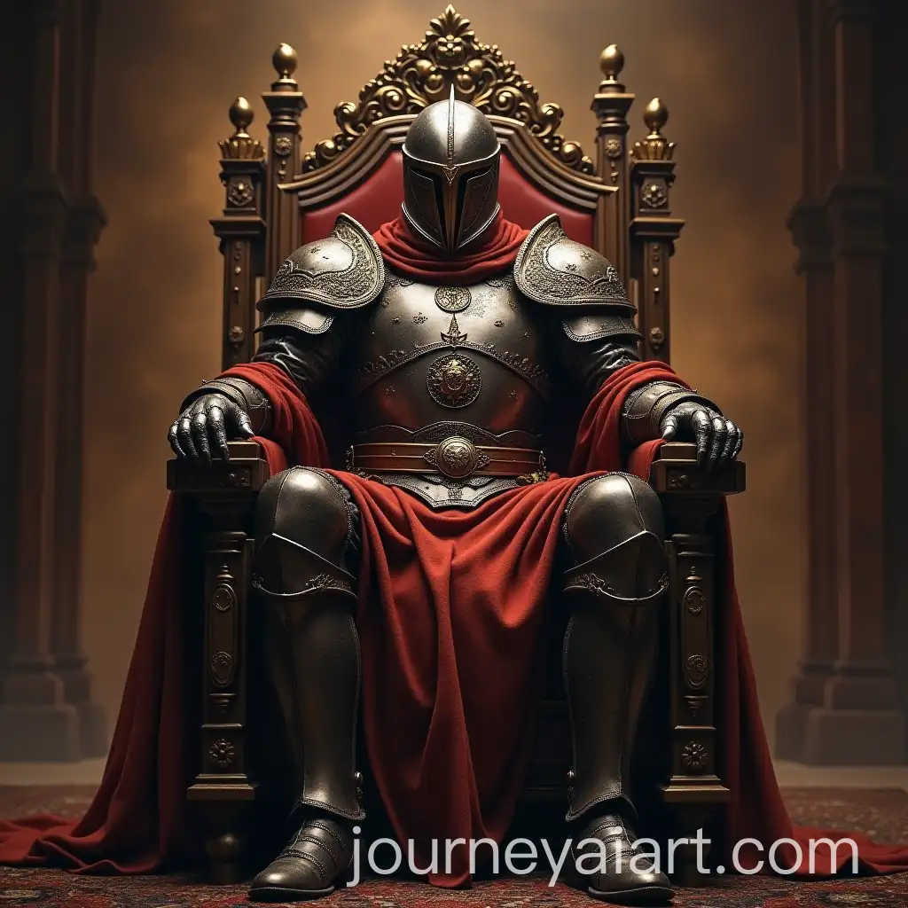 Noble-Double-Mercenary-Sitting-on-Throne