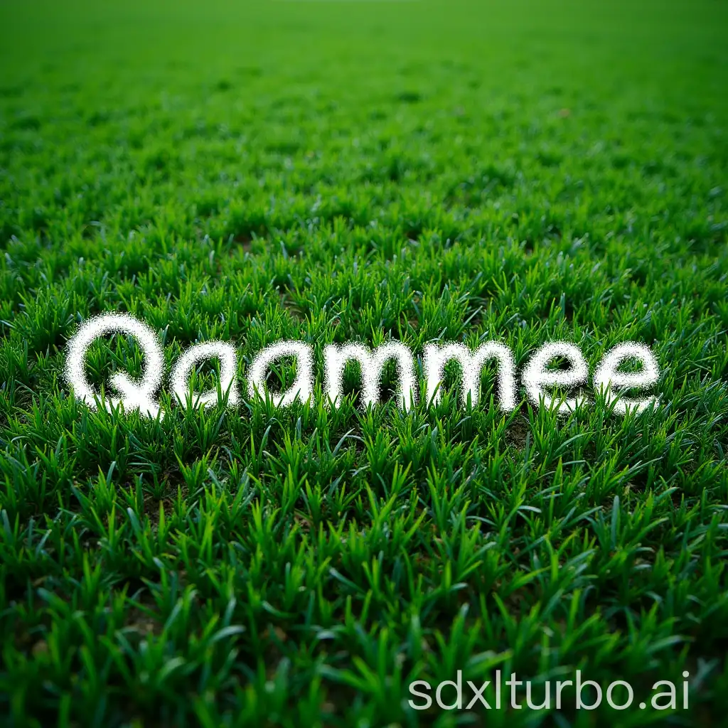 Transforming-Green-Grass-Font-into-Lush-Typography