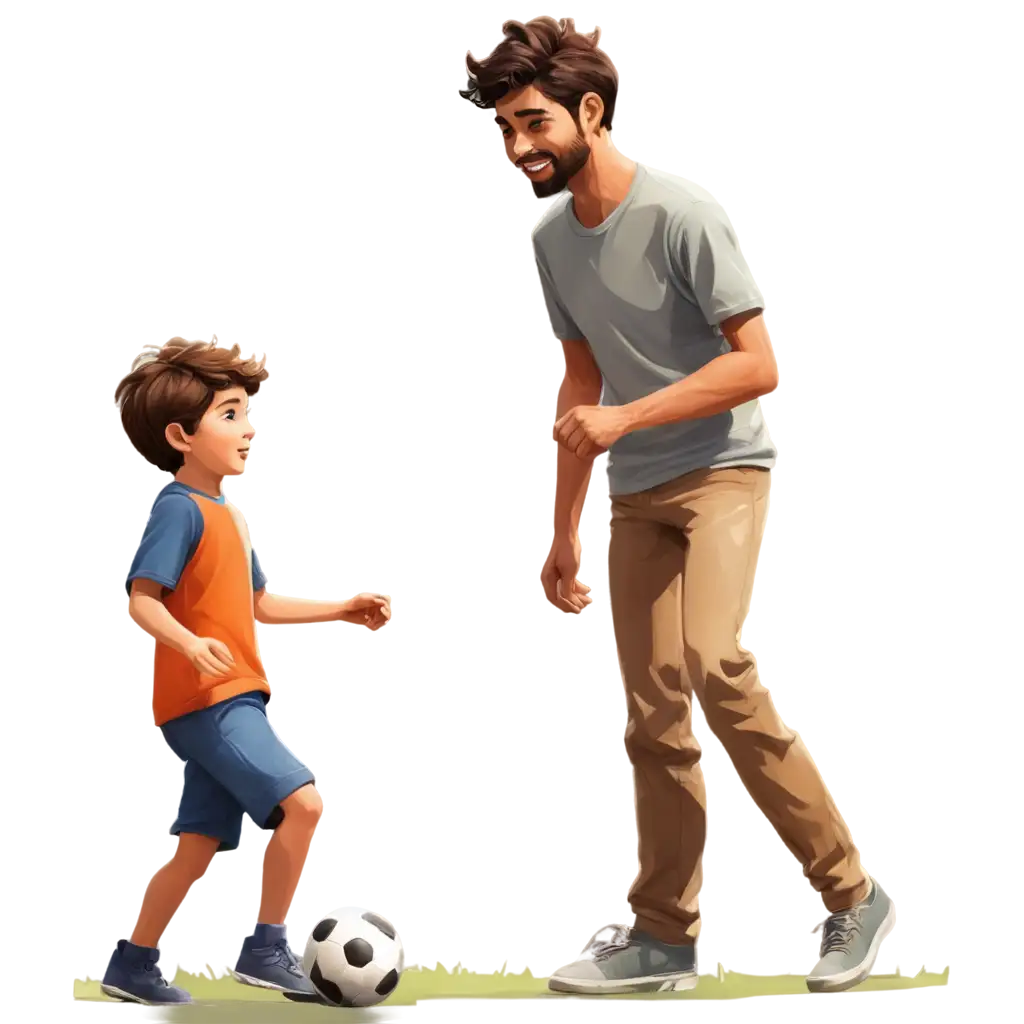 Father-and-Son-Playing-Soccer-PNG-Image-Animated-Drawing-for-Dynamic-Online-Content