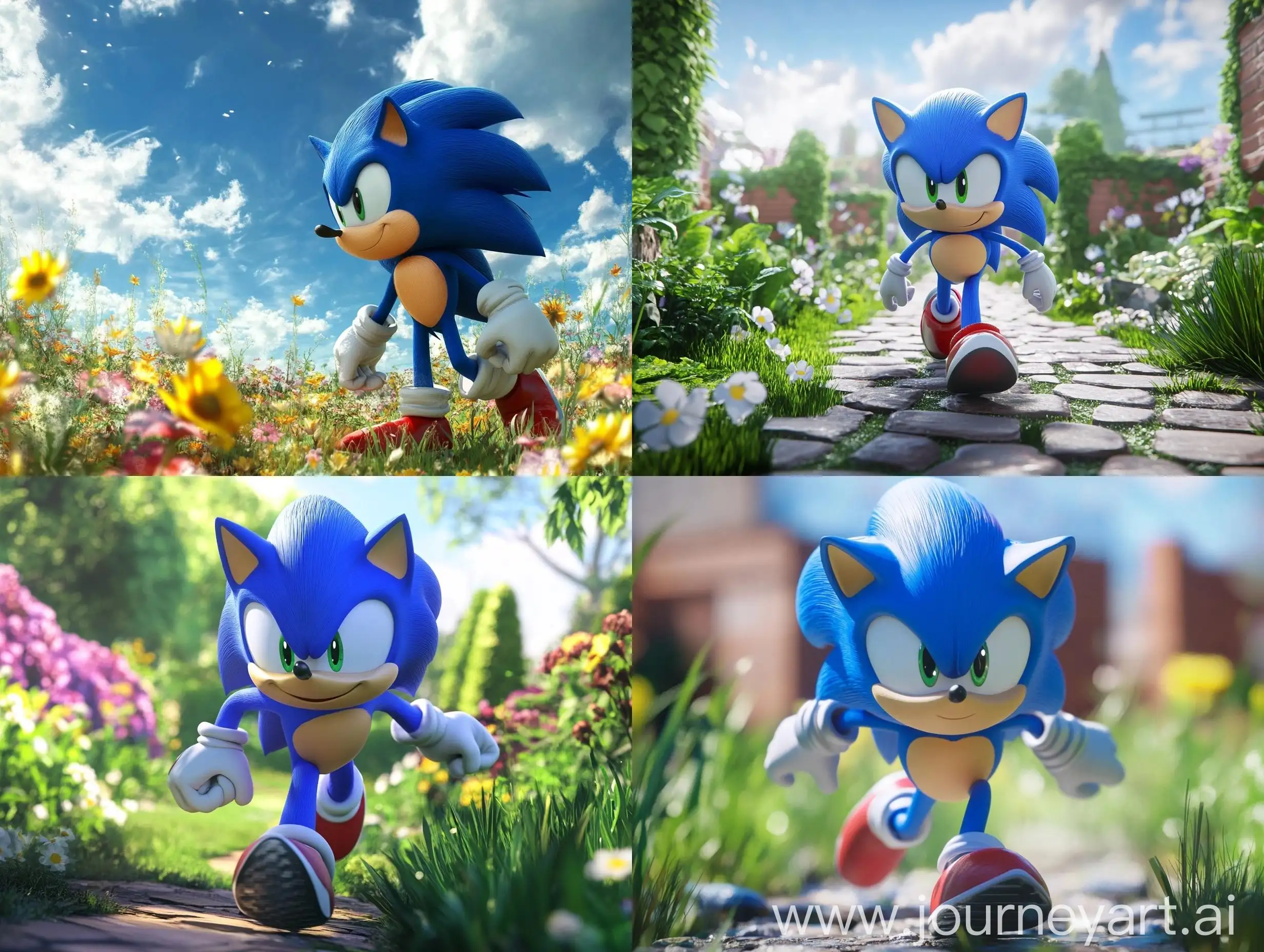 Spring-Yard-Zone-Sonic-61-Retro-Video-Game-Level-with-Colorful-Landscapes