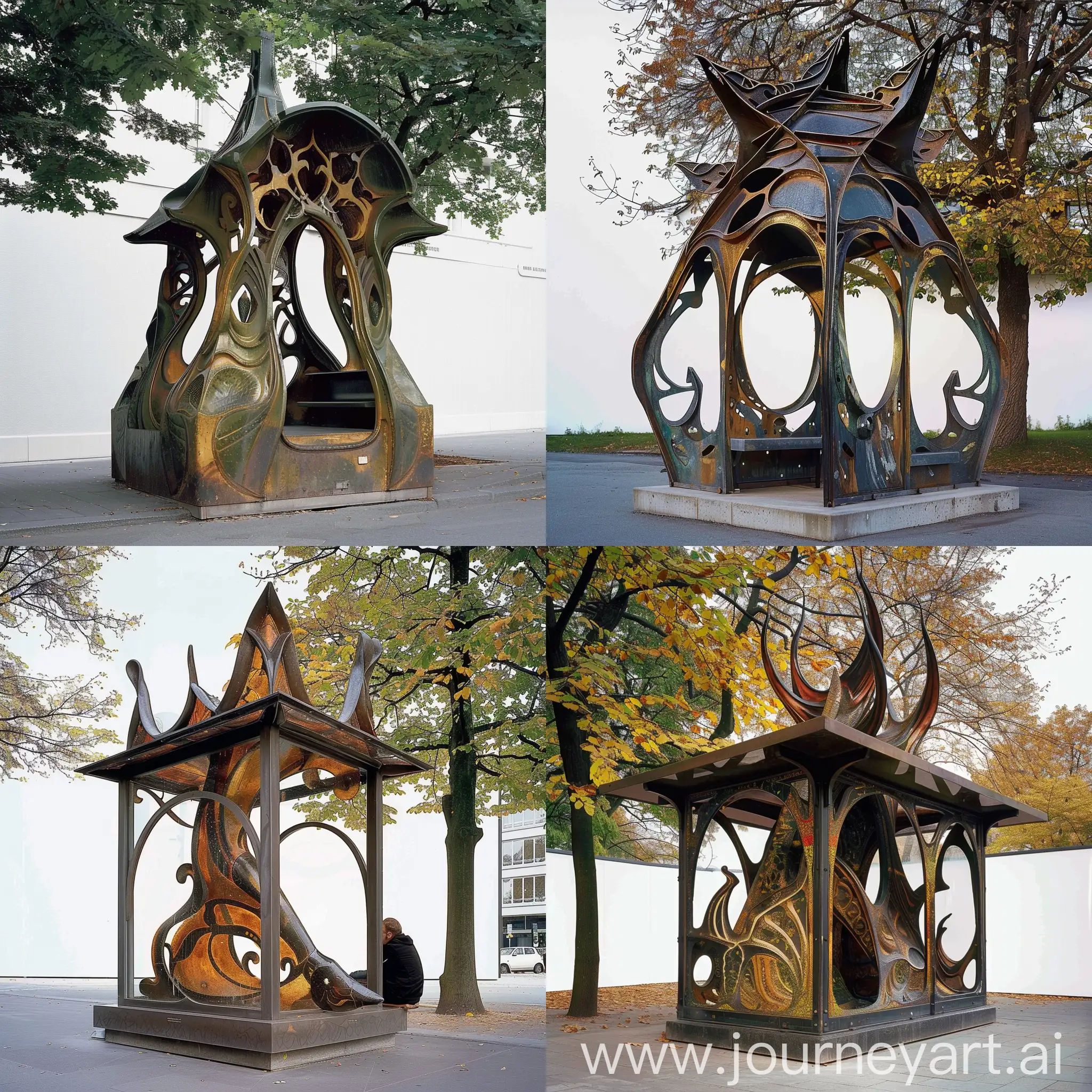 Art-NouveauInspired-Bus-Stops-Transforming-Urban-Landscapes-into-Artful-Icons