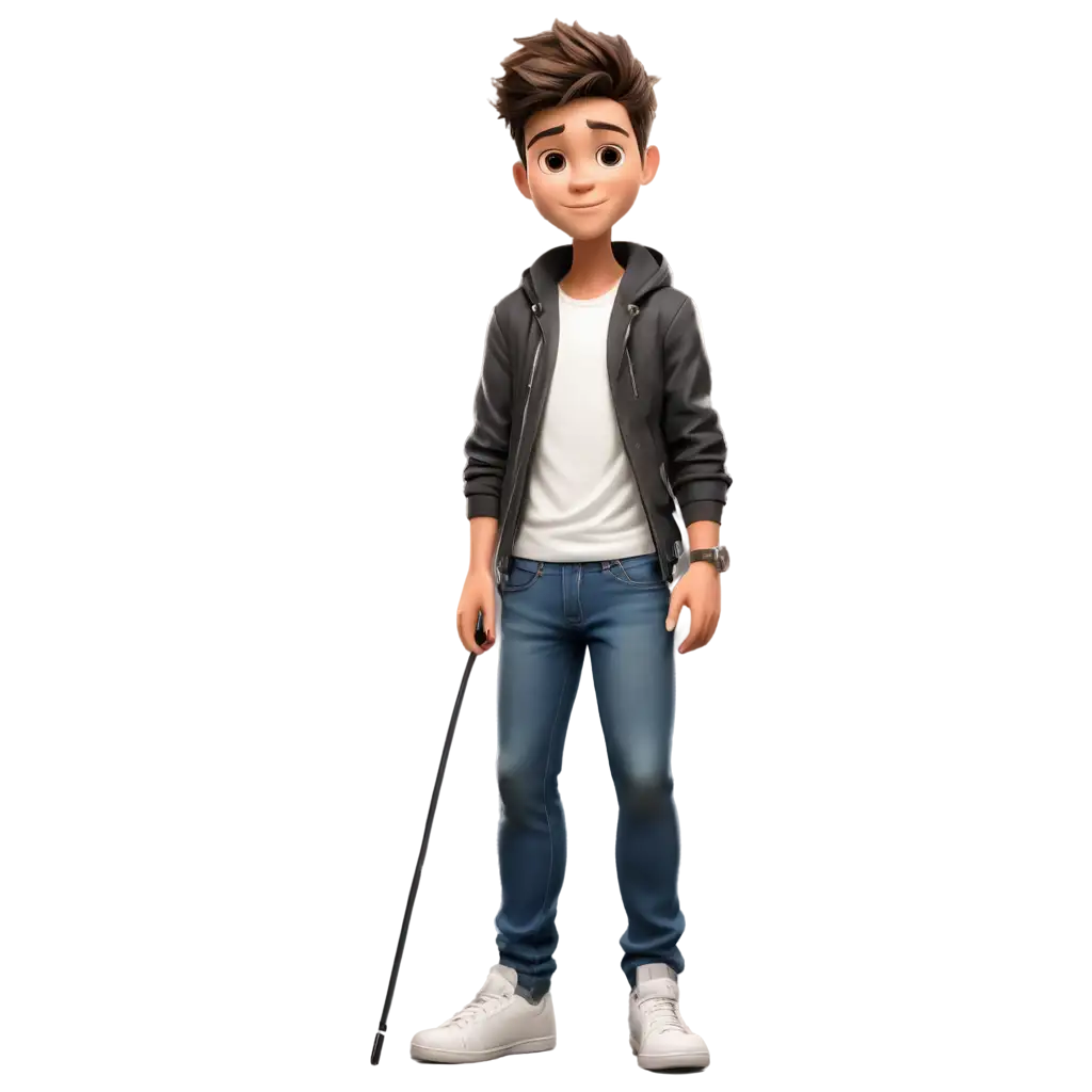 Cute-Cartoon-Boy-PNG-with-Stylish-Jacket-RockInspired-Look-16YearOld-Character-Design