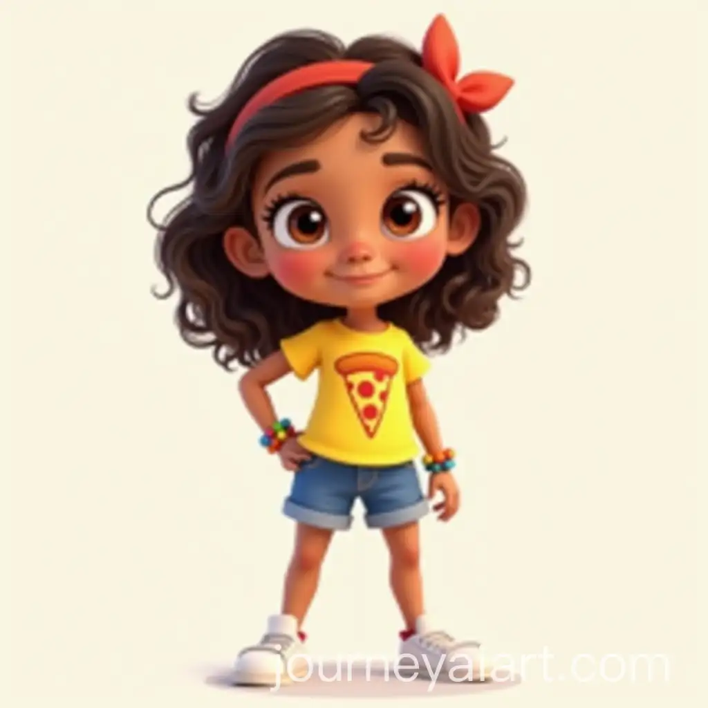 Curious-Young-Girl-with-Curly-Hair-and-Bright-Smile-in-Cartoon-Style