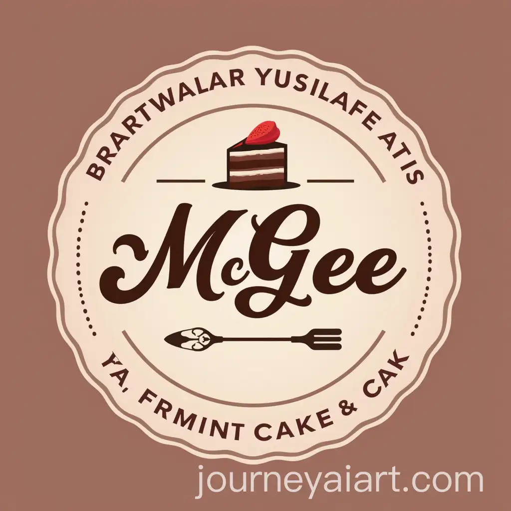 Logo-Design-for-McGees-BlackOwned-Cake-Shop-Specializing-in-Cheesecakes-Cupcakes-Cakes-and-Pancakes