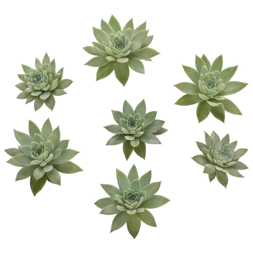 Vibrant-Succulents-PNG-Captivating-Botanical-Art-for-Digital-Designs