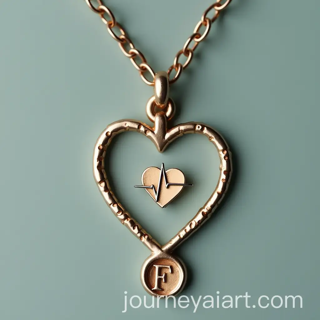 Elegant-Stethoscope-Pendant-Necklace-with-Heartbeat-Design