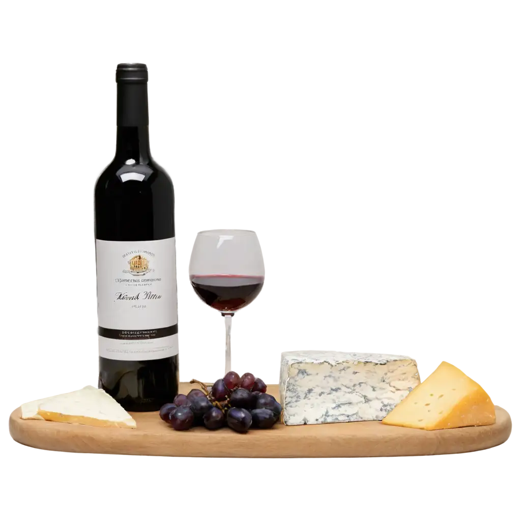 Delicious-Cheese-and-Wine-PNG-for-Culinary-Creations