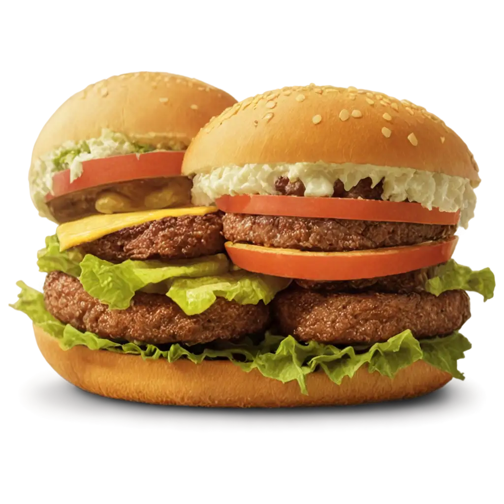 Delicious-Burger-PNG-Image-Perfect-for-Transparent-and-HighQuality-Designs