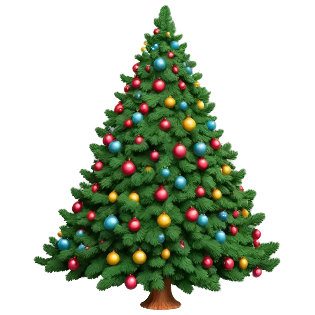 3D-Christmas-Tree-PNG-Festive-Holiday-Scene-Illustration