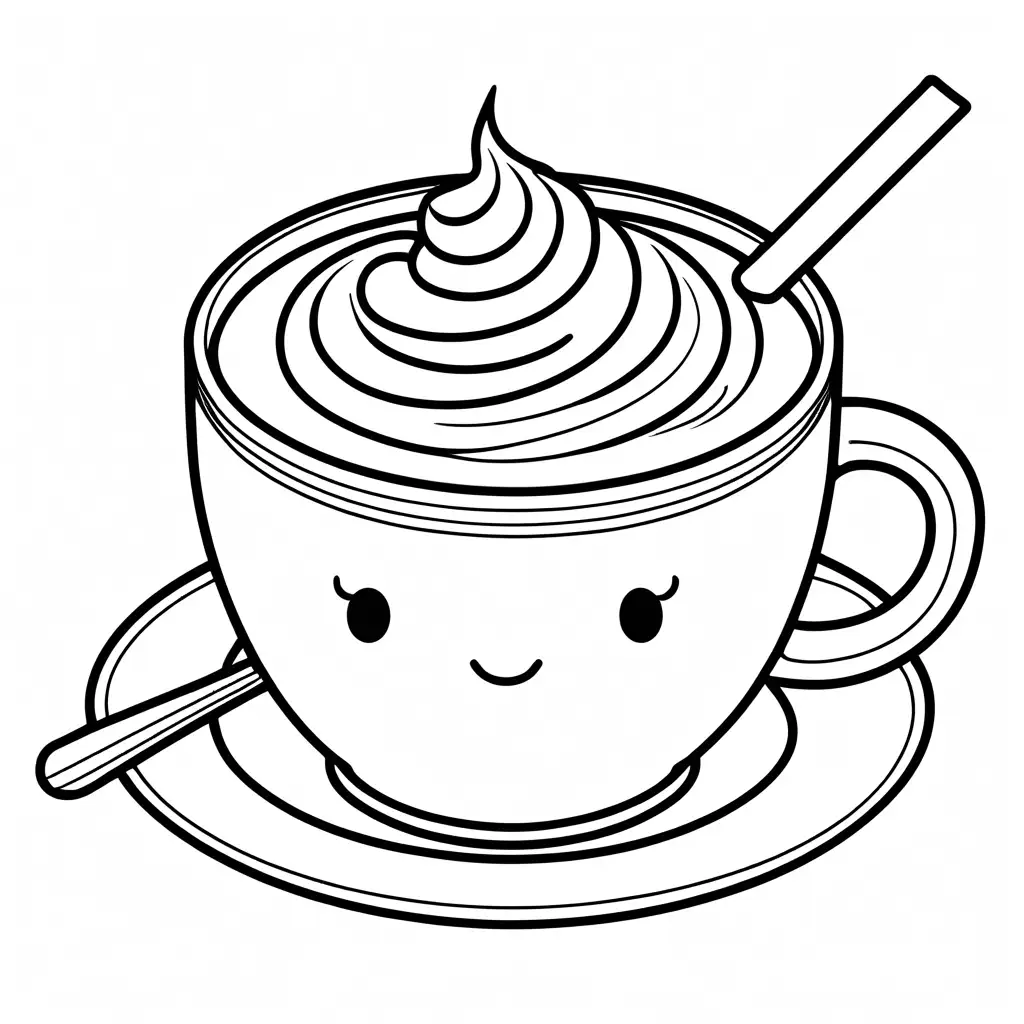 Kawaii-Hot-Chocolate-Coloring-Page-with-Smiling-Mug-and-Marshmallows