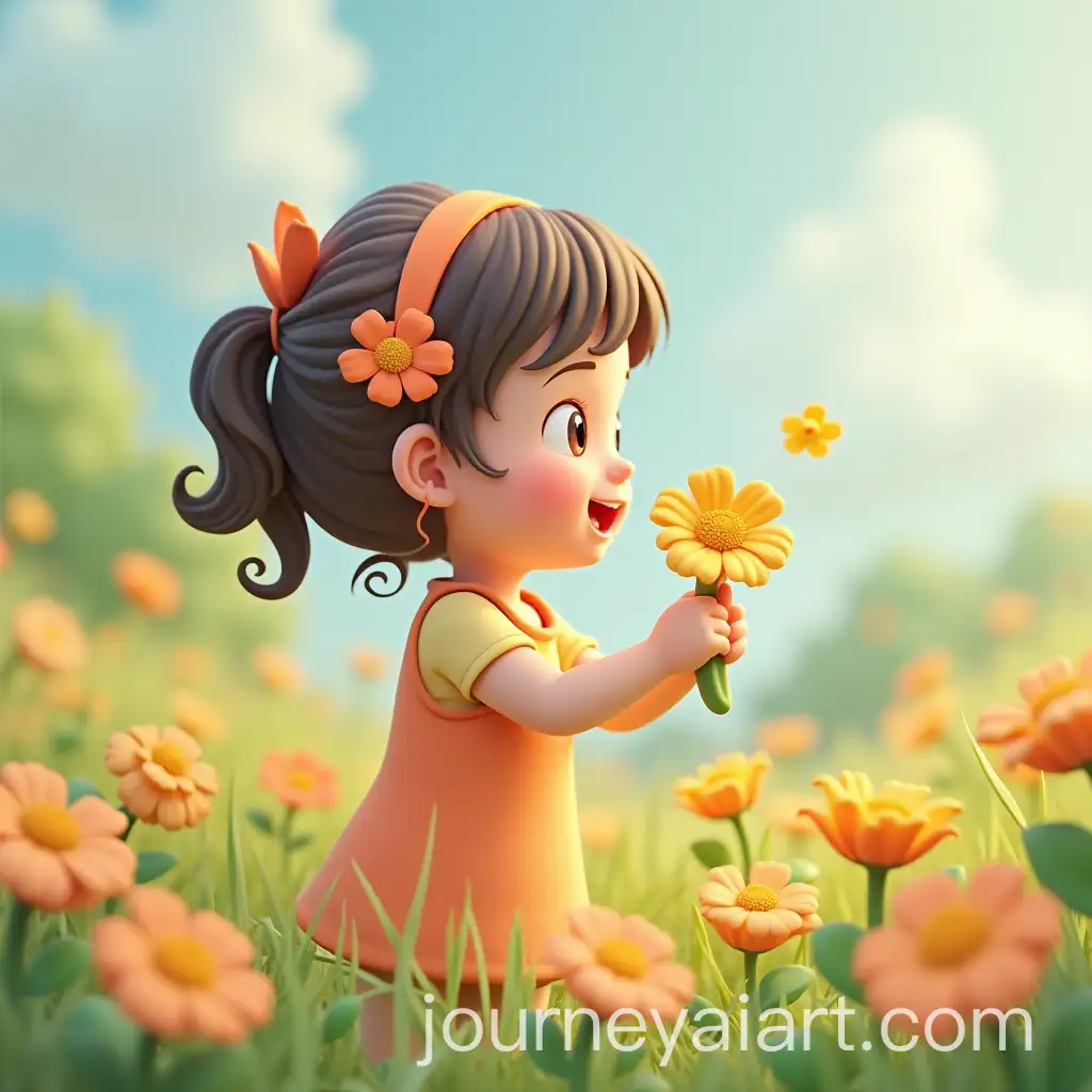 3D-Image-ofAI-Image-Prompt-Expansion-a-Girl-Picking-Flowers-in-a-Serene-Garden-Setting