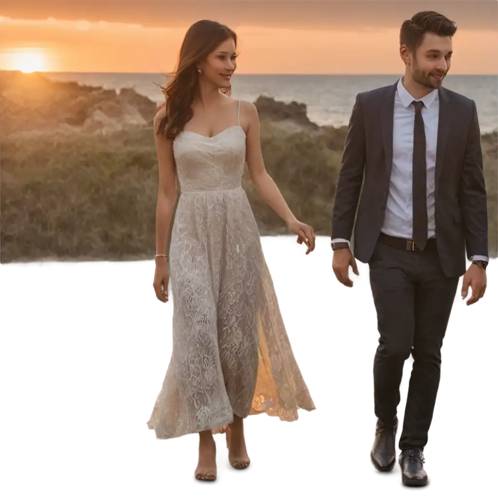 Couple-Walking-into-Sunset-PNG-Image-Perfect-for-Romantic-and-Scenic-Applications